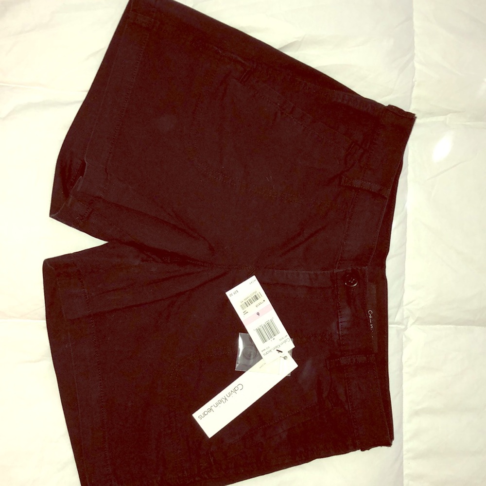 New Calvin Klein Shorts Black Size: 6